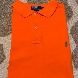 Orange Polo by Ralph Lauren